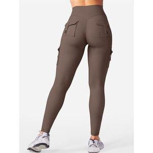 Sporty Look Legging For Women's High Waist Scrunch Butt Lift Workout <b>Tights</b> Seamless Anti Shrink Comfort <b>Tights</b> OEM Service - Product Image 4