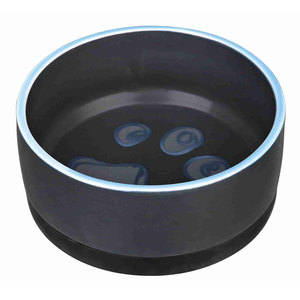 Ciotola in Ceramica con Base in Gomma 0.4L 12 Cm per Cani e Gatti - Product Image 1