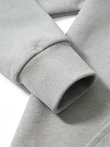 ชุด 2 ชิ้น เสื้อสเวตเชิ้ตแขนยาวแฟชั่นลำลองอเนกประสงค์สำหรับผู้ชาย สีพื้น เหมาะสำหรับฤดูใบไม้ผลิและฤดูร้อน คุณภาพสูง - Product Image 5