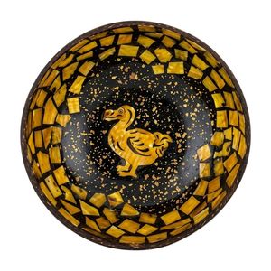 Bol en nacre de coco miniature Dodo d'Oiseaux de Maurice, vente chaude, prix direct usine, OEM ODM acceptés - Product Image 1