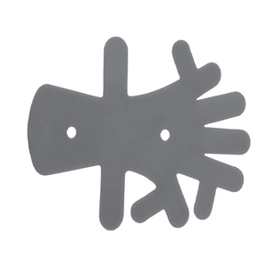 Aluminum Hand Retractor Blue <b>Silicone</b> Coated Stainless Steel High Quality Surgical Instrument Medical Hand <b>Tool</b> - Product Image 5