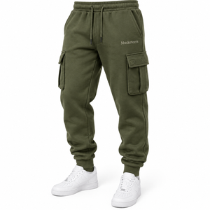Pantalones Deportivos para Hombre de Alta Calidad, Personalizables, con Bordado Desgastado, Estilo Urbano, Corte Regular, Casuales, OEM, Ligeros, 100% - Product Image 3