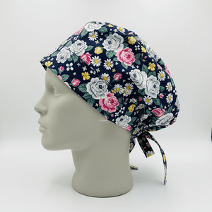 Casquette chirurgicale personnalisée en sergé, design sur mesure, pour médecins, esthéticiennes, infirmières, avec bandeau anti-transpiration - Product Image 6