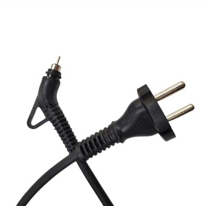 Cable de Alimentación Giratorio de <span class=keywords><strong>2</strong></span> Núcleos con Enchufe Europeo para Plancha de Pelo, Cable de Repuesto para Plancha de Pelo con Estándar Europeo, Enchufe Giratorio de 360 Grados - Product Image 1