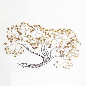 Hot selling Tree shape metal wall aert ,Best Wall Decor Item and Home Decor Wall Hanging Item Tree Design Metal Wall <b>Art</b> - Product Image 1
