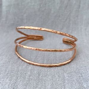 Premium Solid Copper Healing <b>Bracelet</b> Handmade Artisan Jewelry For Men Women Elegant Fashion Accessory - Product Image 1