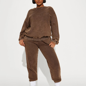 Conjunto Deportivo Informal para Mujer, Corte Holgado, Venta al por Mayor, Nuevo Diseño, Atuendo Casual de Invierno, Alta Calidad - Product Image 3