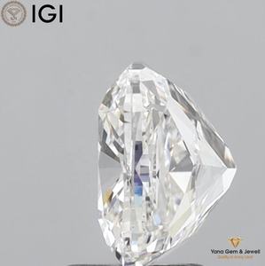 Diamant de laboratoire CVD Pure Brilliance, taille coussin, 3,00 carats, avec certificat IGI, couleur F, clarté VS2, pour bague de mariée - Product Image 3