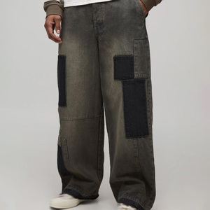 Wholesale ripped jeans vintage jeans straight jeans casual jeans factory direct bulk supplier usa - Product Image 6