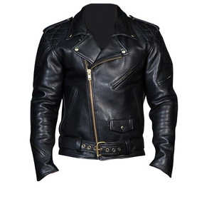 Leather <b>Jackets</b> for <b>Men</b> Plain Dyed Solid Colour Custom Made Casual Winter Wear <b>Jackets</b> Classic Style Outerwear Best Selling - Product Image 2