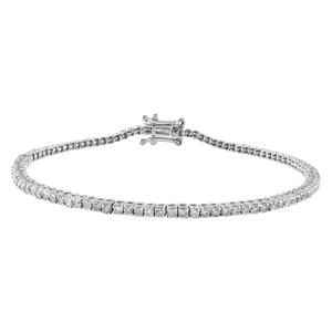 Pulsera de Diamantes en Plata de Ley 92.5 KLSB-20203 - Product Image 1