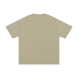 T-shirt graphique personnalisé 260 g/m² à épaules tombantes, en coton épais de luxe, style streetwear, coupe ample et carrée pour homme - Product Image 6