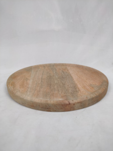 Juego de Manteles Individuales y Posavasos de Madera de Acacia y Mango Lacados Personalizados, Forma Irregular, Diseño Moderno Ecológico para Uso en el Hogar y Restaurantes - Product Image 3