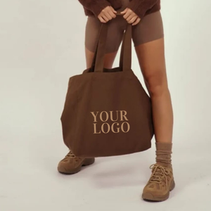 Heavyweight Cotton Canvas Bag Crossbody Bag with customization for marketing - Product Image 3