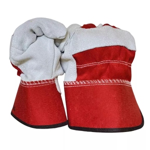 Gants de travail de sécurité industrielle en cuir de vachette pleine fleur, certifiés CE, résistants à la chaleur, anti-coupure, durables, de haute performance - Product Image 4