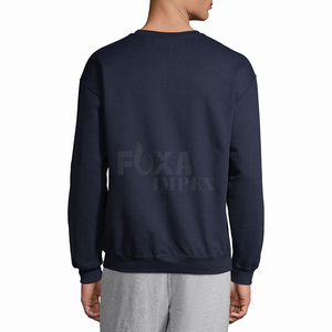 Sudadera de cuello redondo cálida de manga larga para hombre con muestra gratuita, con forro polar jersey de invierno y otoño, informal, elegante, cómodo, a la venta - Product Image 3