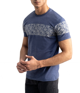 Camiseta de Cuello Redondo 100% Algodón para Hombre, Impresión Digital Personalizada, Anti-Pilling, Secado Rápido, Ecológica, Transpirable, Manga Corta, Venta al Por Mayor - Product Image 3
