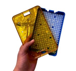 Nouveauté : Plateaux de Stérilisation en Polycarbonate de Haute Qualité Autoclavables jusqu'à 120 Degrés pour Instruments Chirurgicaux - Product Image 2