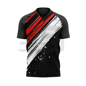 Maillot de football professionnel personnalisé, design sur mesure, léger, respirant, anti-humidité, 100% polyester, nom d'équipe personnalisé - Product Image 5