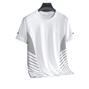 เสื้อยืดผู้ชาย พรีเมียม ผ้าฟลีซ แห้งเร็ว สำหรับออกกำลังกาย ผู้ผลิต OEM โรงงาน ผู้ค้าส่ง ผู้จัดจำหน่าย ปากีสถาน - Product Image 6