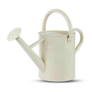 Arrosoir en métal jaune avec long bec pour le jardinage, finition peinte durable - Product Image 2