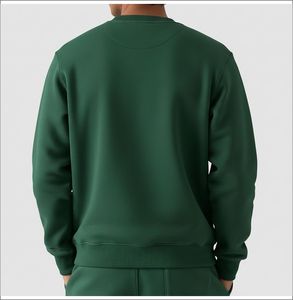 เสื้อสเวตเชิ้ตผู้ชาย ผ้าฝ้าย ใส่สบาย ระบายอากาศได้ดี สไตล์พรีเมียม สตรีทแวร์ ทรงโอเวอร์ไซส์ ปักลายตามสั่ง - Product Image 6
