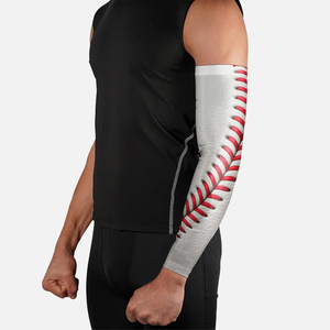 Color Unisex <b>Compression</b> <b>Arm</b> <b>Sleeves</b> For Cycling Gym & Running Tight Fit Sweat Absorbing Compressed <b>Arm</b> <b>Sleeve</b> - Product Image 2
