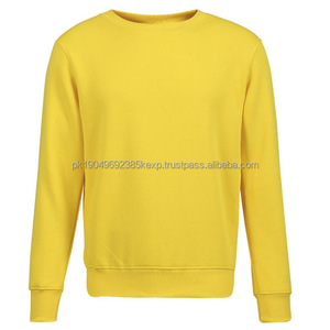 Sudadera lisa de algodón con cuello redondo bordado de poliéster de alta calidad personalizada, talla XL, sudaderas con capucha de lana para hombres y mujeresDDP envío - Product Image 1