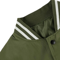 Vestes de baseball pour hommes de bonne qualité avec manches en cuir, vente en gros, veste varsity matelassée coupe-vent à manches longues en cuir pour hommes