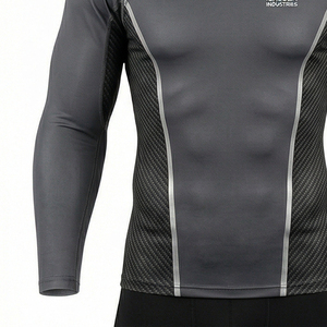 Traje Deportivo de Compresión Unisex para Entrenamiento Físico y Running, Spandex/Poliéster Transpirable y de Secado Rápido, MALUZA INDUSTRIES - Product Image 2