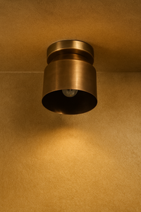 Lámpara de Techo Empotrada de Latón Pulido Italiano - Aplique Moderno de Mediados de Siglo, Calvin Handicraft, para Pasillos, Dormitorios, Salas de Estar - Product Image 2