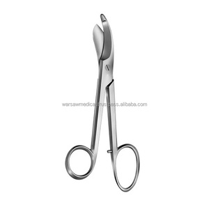 OME Custom WARSAW MEDICAL Ciseaux à plâtre de Paris Bruns, Ciseaux à fils, Ciseaux, Lames lisses, en Acier inoxydable, Instrument stérile - Product Image 2