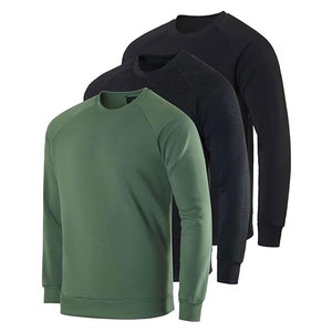 Sudadera de Felpa Suave para Hombre, Cuello Redondo, Estilo Deportivo, Cómoda y Cálida, Mezcla de Algodón Premium, Ropa Casual Urbana - Product Image 1