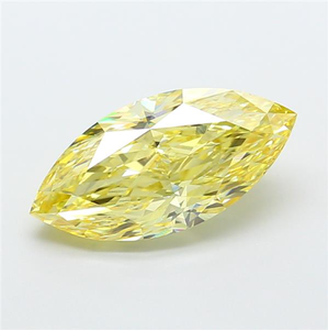 Diamant jaune de 2 carats, taille marquise, exquis |   Diamant rare de couleur fantaisie, non monté, pour une œuvre maîtresse de haute joaillerie de luxe sur mesure - Product Image 6