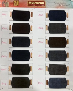 LightWeight Woven Viscose Polyester Fabric Slub Plain Dyed 130GSM Soft Breathable Textile Material Boys Apparel Blazer Suits - Product Image 6