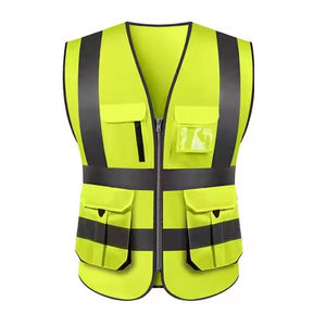 เสื้อกั๊กนิรภัยแบบมีไฟ LED กันน้ำ ANSI Class 2 พร้อมโลโก้สั่งทำพิเศษ ระบายอากาศได้ดี ผลิตจากผ้าไนลอน/โพลีเอสเตอร์ 100% ขนาด S-5XL รับผลิตแบบ OEM/ODM - Product Image 2