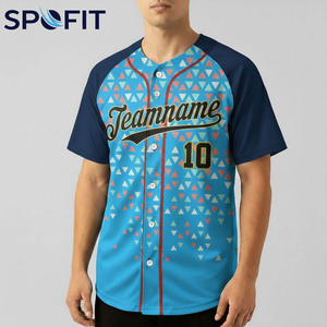 Personaliza tu Camiseta Deportiva de Béisbol con Nombre y Números de Equipo, 100% Poliéster Transpirable, Impresión por Transferencia de Calor - Product Image 2