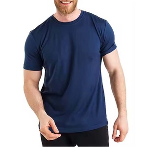 Camisetas de Cuello Redondo para Hombre, 100% Algodón, de Buena Calidad, Personalizadas, a la Moda, de Secado Rápido, Transpirables, de Manga Corta y Corte Regular - Product Image 1
