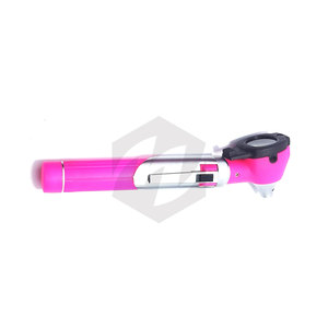 Ensemble d'examen otoscopique à fibre optique, mini format de poche, couleur rose, otoscope de diagnostic portable avec éclairage LED lumineux - Product Image 6