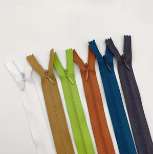 Muestra Gratuita de Fábrica, Envío Rápido 3 #   Cierres Invisibles de Nylon de 25cm, Color Personalizado, Extremo Cerrado, para Prendas, Textiles para el Hogar y Bolsas - Product Image 2