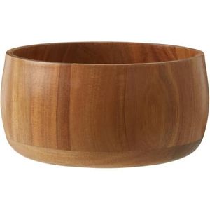 Bol en bois décoratif, couleurs variées, pour salade, en-cas, fruits, fait main, design personnalisé, bol de service naturel pour la maison - Product Image 2