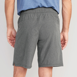 Shorts de sport décontractés pour hommes avec logo frontal, séchage rapide, respirants, en polyester et élasthanne, taille élastique, coupe ample pour l'été - Product Image 5
