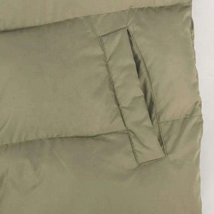 Heavy Designer <b>Padded</b> <b>Waterproof</b> Breathable Zipper Oversized Quilted Winter Black Custom Men Shiny Plus Size Puffer <b>Jacket</b> - Product Image 5