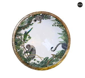 Tazón de Madera con Diseño Esmaltado 2026, Plato Moderno para Servir Comida, Ideal para Regalo, Ecológico y Duradero - Product Image 3