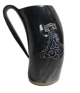 Drinking <b>Mug</b> India Viking Tankard Custom Engraving Logo Eco-Friendly <b>Large</b> Capacity Waterproof Best Quality Polished Religious - Product Image 2
