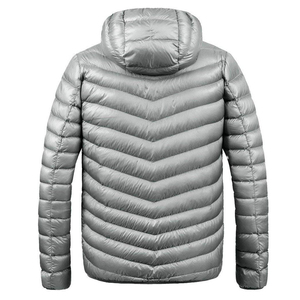 <b>Longline</b> Mens Puffer Jacket Winter Warm Knee Length <b>Coat</b> <b>Waterproof</b> Padded Outerwear Windproof Quilted Parka Breathable Custom - Product Image 2