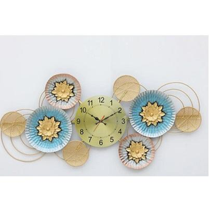 Handicrafts Abstract Quartz Metal <b>Wall</b> <b>Clock</b> with Numbers for Home & Hotel <b>Decoration</b> Rate by India Art Place - Product Image 3