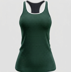Nueva Llegada: Camisetas sin Mangas para Mujer, Tejido de Punto sin Costuras, Secado Rápido, Moda de Verano, Servicio OEM, Chaleco de Alta Calidad - Product Image 1