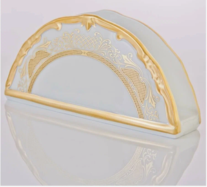 Boîte à mouchoirs en résine la plus vendue, boîte à serviettes incrustée, vaisselle de haute qualité, support à mouchoirs en résine en gros - Product Image 1