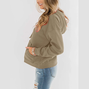 Sweat-shirts d'hiver pour femmes de haute qualité, personnalisés, à manches longues, décontractés, respirants, nouvelle arrivée, meilleur style, pull avec poche, automne - Product Image 4